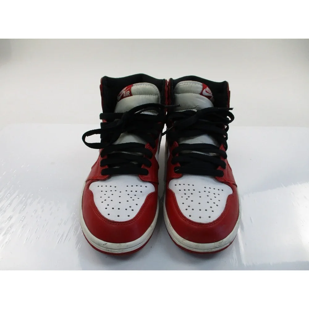 Nike Air Jordan 1 Retro High OG Mens 8.5 Red White Chicago 555088-101 Classic